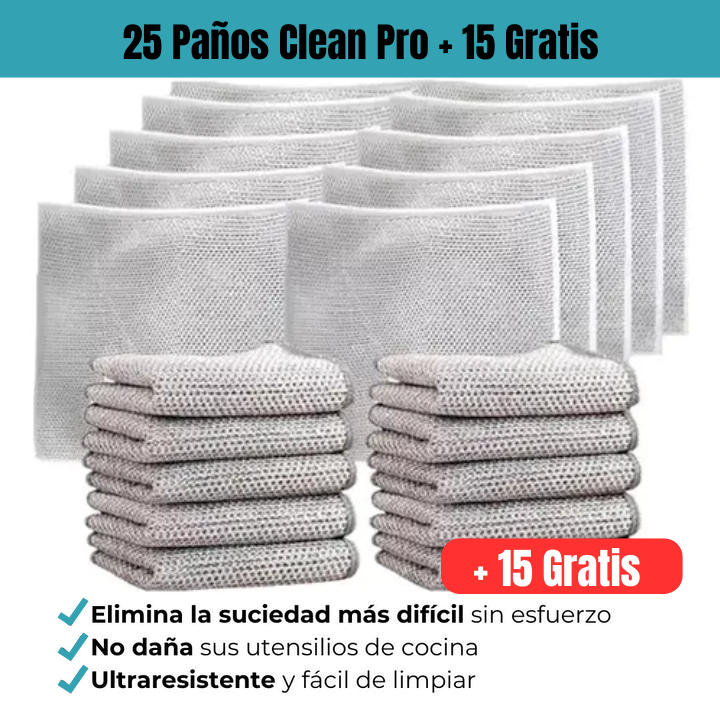 Paños de cocina CleanPro – Packs en oferta