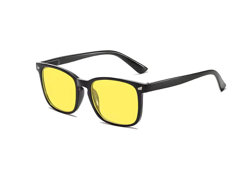 Gafas de protección contra luz azul con lentes amarillas